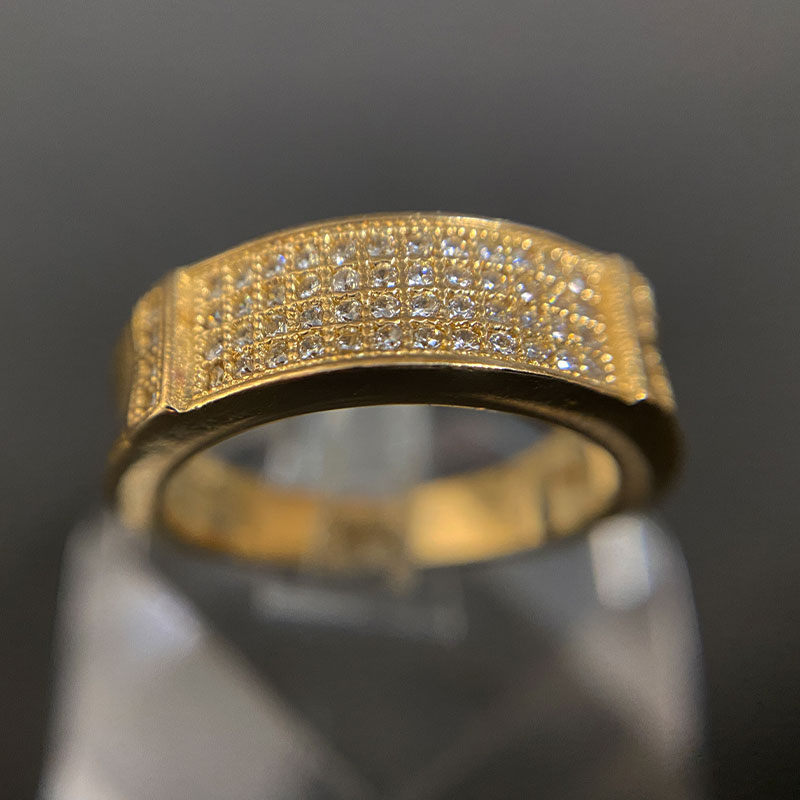 انگشتر ست طلاروس (کد 2329) - Image 3