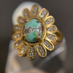 انگشتر زنانه فیروزه (کد 2299)