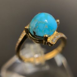 انگشتر زنانه فیروزه (کد 2300)