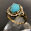 انگشتر زنانه فیروزه (کد 2303)