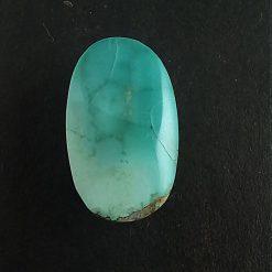 سنگ فیروزه آبی دو رنگ بدون رگه (کد 6374)
