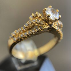 انگشتر زنانه طلاروس (کد 0524)